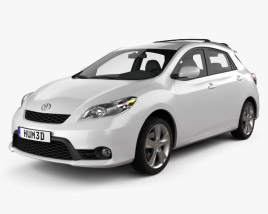 3D model of Toyota Matrix (Voltz) 2014