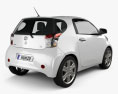Toyota IQ 2012 3d model back view