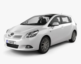 Toyota Verso (E'Z) 2012 3D model