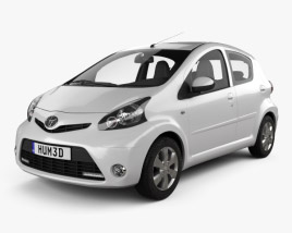 Toyota Aygo 5-door 2015 3D model