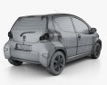 Toyota Aygo 5门 2013 3D模型
