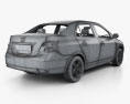 Toyota Yaris Sedán (Vios, Belta) 2011 Modelo 3D