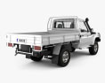 Toyota Land Cruiser (J70) Pickup GXL 2013 3D模型 后视图