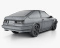Toyota Sprinter Trueno AE86 трьохдверний 1985 3D модель