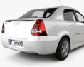Toyota Etios 2014 3d model