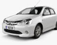 Toyota Etios Liva 2014 3d model