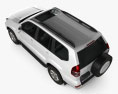 Toyota Land Cruiser Prado (120) 5-door 2009 3d model top view