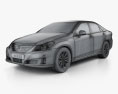 Toyota Crown Royal Saloon (S200) 2014 Modello 3D wire render