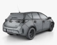 Toyota Auris hatchback 2016 3d model