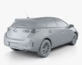 Toyota Auris hatchback 2016 Modello 3D