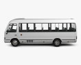 Toyota Coaster B50 2012 3d model side view