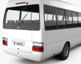 Toyota Coaster B50 2012 Modello 3D