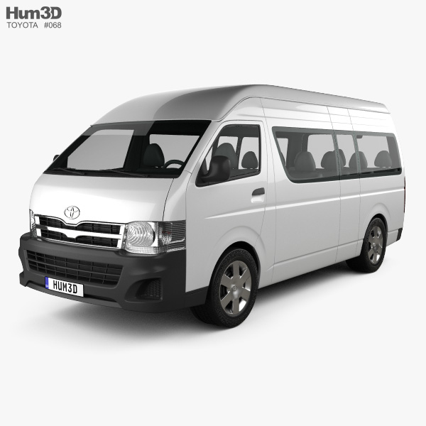 Toyota HiAce Super Long Wheel Base 2014 3D model