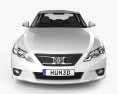Toyota Mark X 2014 3d model front view