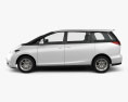 Toyota Previa 2012 3d model side view