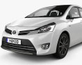 Toyota Verso (E'Z) 2016 3d model