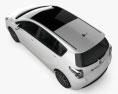 Toyota Verso (E'Z) 2016 3d model top view