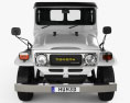 Toyota Land Cruiser (J40) Canvas Top 1979 3d model front view