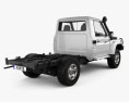 Toyota Land Cruiser (J70) Cab Chassis GXL 2013 3d model back view