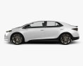 Toyota Corolla Furia 2016 Modèle 3d vue de côté