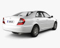 Toyota Camry (XV30) 2006 3d model back view