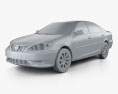 Toyota Camry (XV30) 2006 3d model clay render