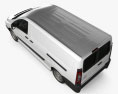 Toyota ProAce Van L2H1 2014 3D-Modell Draufsicht
