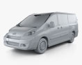 Toyota ProAce Van L2H1 2014 3d model clay render