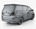 Toyota Alphard 2014 3d model