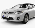 Toyota Corolla (E140) sedan EU 2014 3d model