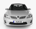 Toyota Corolla (E140) sedan EU 2014 3d model front view