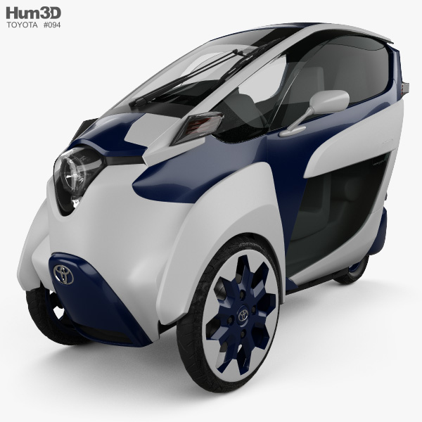Toyota i-Road 2016 3D model
