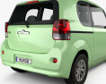Toyota Porte 3-door hatchback 2015 3d model