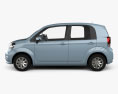 Toyota Porte 5-door hatchback 2015 3d model side view