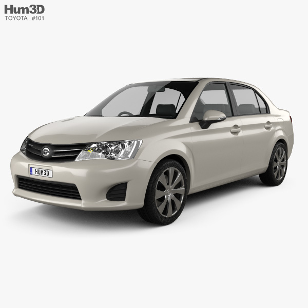Toyota Corolla Axio 2015 3D model