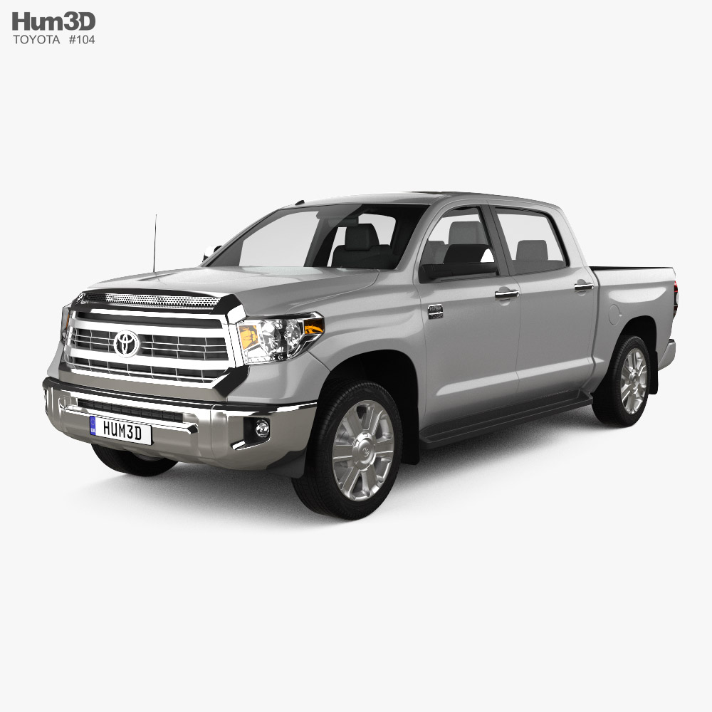 Toyota Tundra Crew Max 2016 3d model
