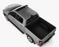 Toyota Tundra Crew Max 2016 3d model top view