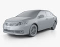 Toyota Allion (T260) 2014 3D 모델  clay render