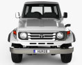 Toyota Land Cruiser (J70) 3도어 1999 3D 모델  front view