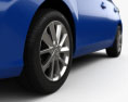 Toyota Auris hatchback 5 puertas con interior 2013 Modelo 3D