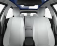 Toyota Auris hatchback 5 portas com interior 2013 Modelo 3d