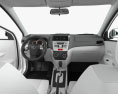 Toyota Avanza with HQ interior 2014 3d model dashboard