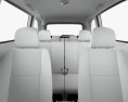 Toyota Avanza with HQ interior 2014 3d model