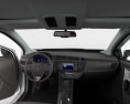 Toyota Corolla EU with HQ interior 2015 3d model dashboard