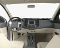 Toyota Fortuner with HQ interior 2014 3d model dashboard