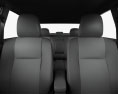 Toyota Yaris sedan with HQ interior 2017 3d model