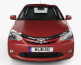 Toyota Etios Liva 2016 3d model front view