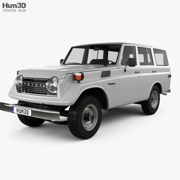 Toyota Land Cruiser (J55) 1975 3D model