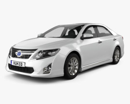 Toyota Camry hybrid 2014 3D model