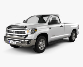 Toyota Tundra Single Max 2016 3D model